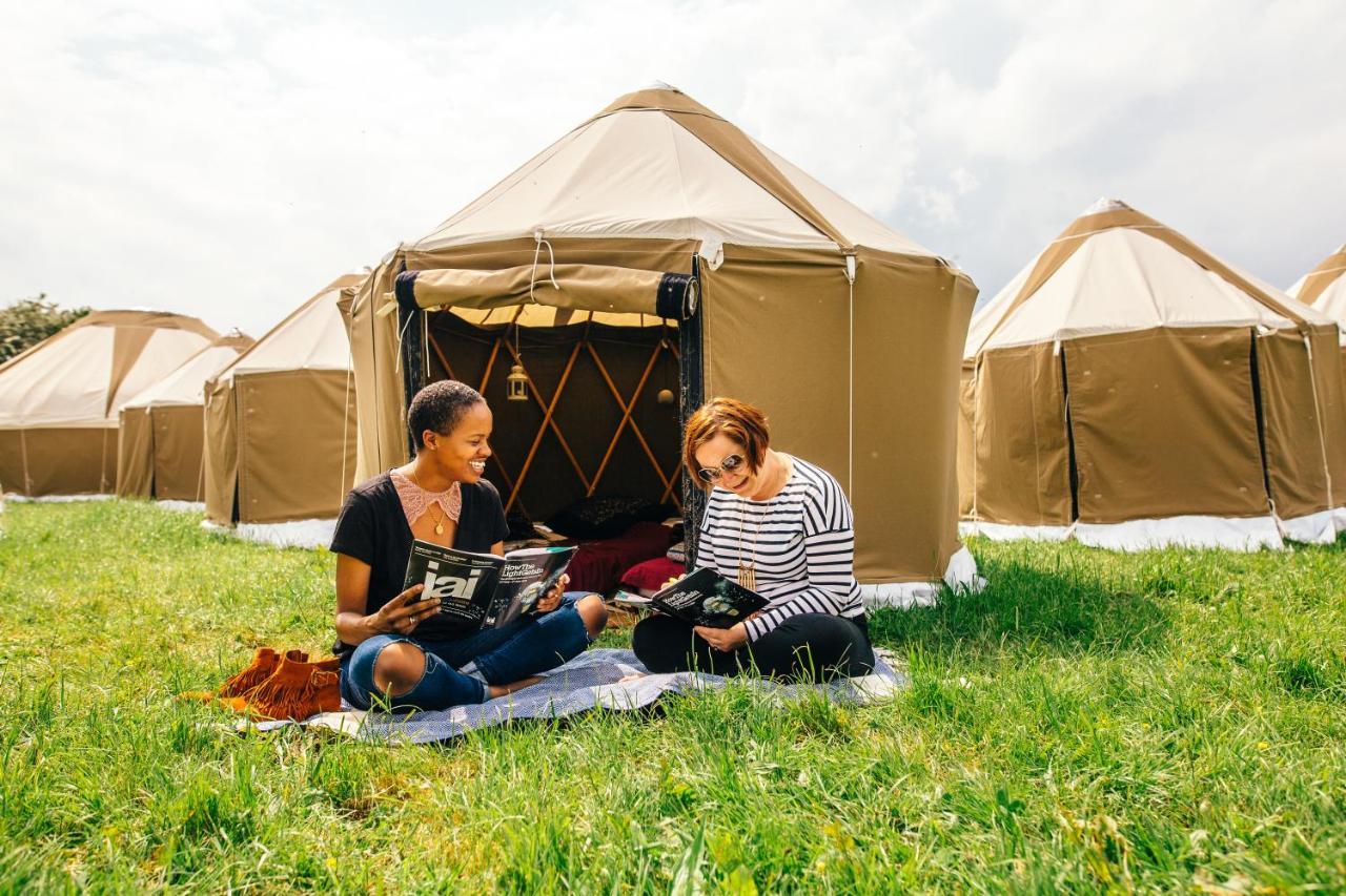 Hotel Festival Yurts Hay-On-Wye Zewnętrze zdjęcie