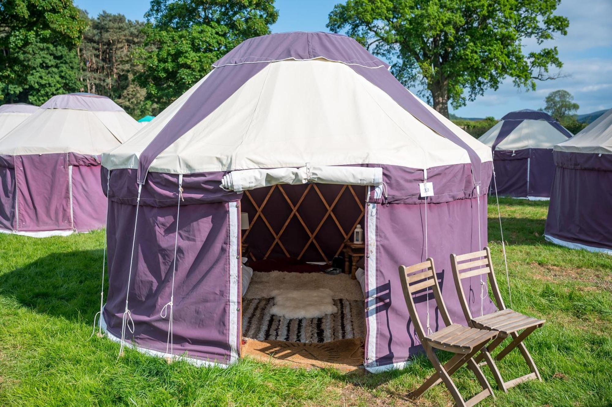 Hotel Festival Yurts Hay-On-Wye Zewnętrze zdjęcie