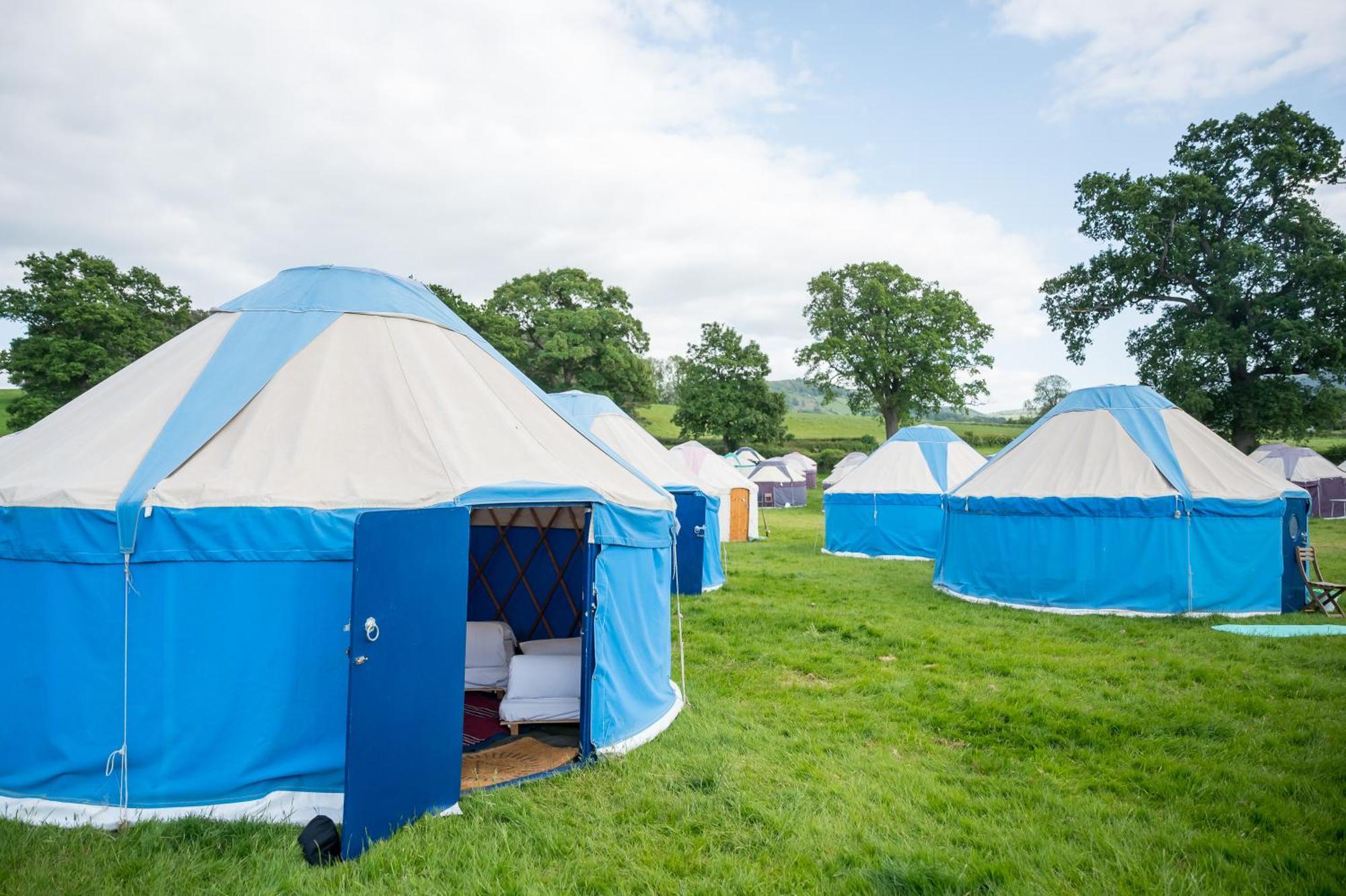Hotel Festival Yurts Hay-On-Wye Zewnętrze zdjęcie