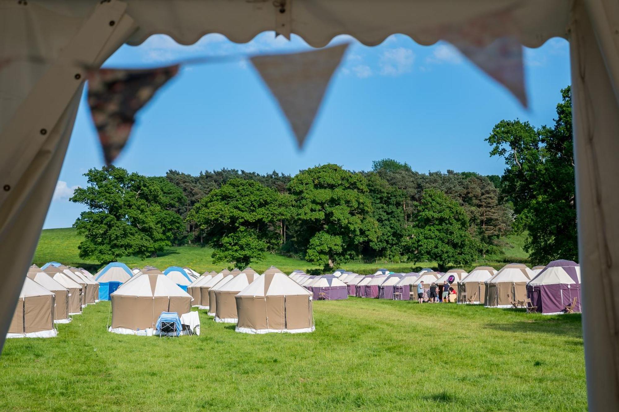 Hotel Festival Yurts Hay-On-Wye Zewnętrze zdjęcie