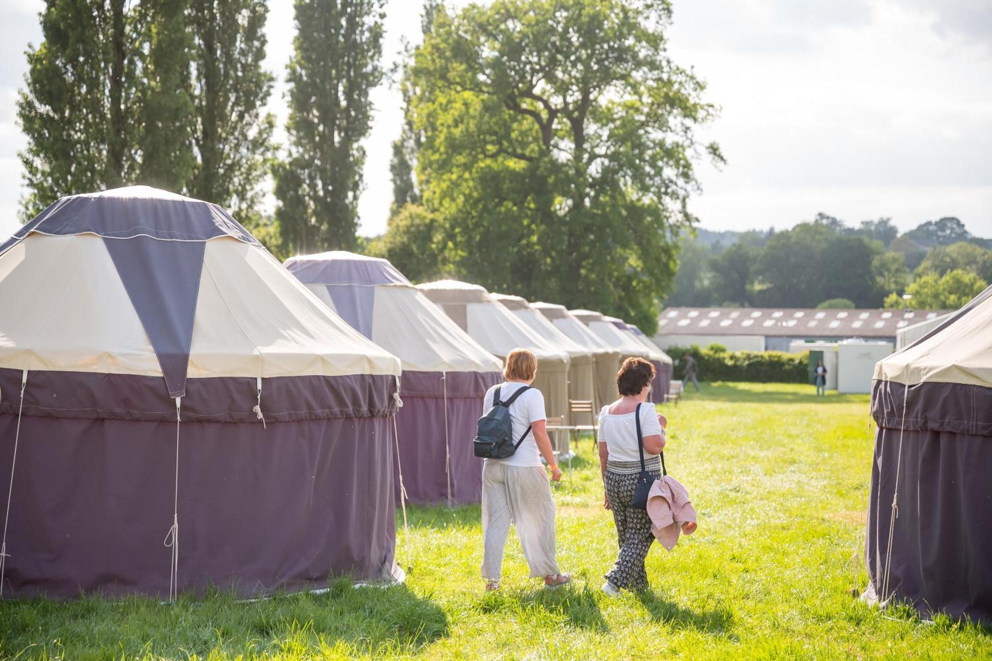 Hotel Festival Yurts Hay-On-Wye Zewnętrze zdjęcie
