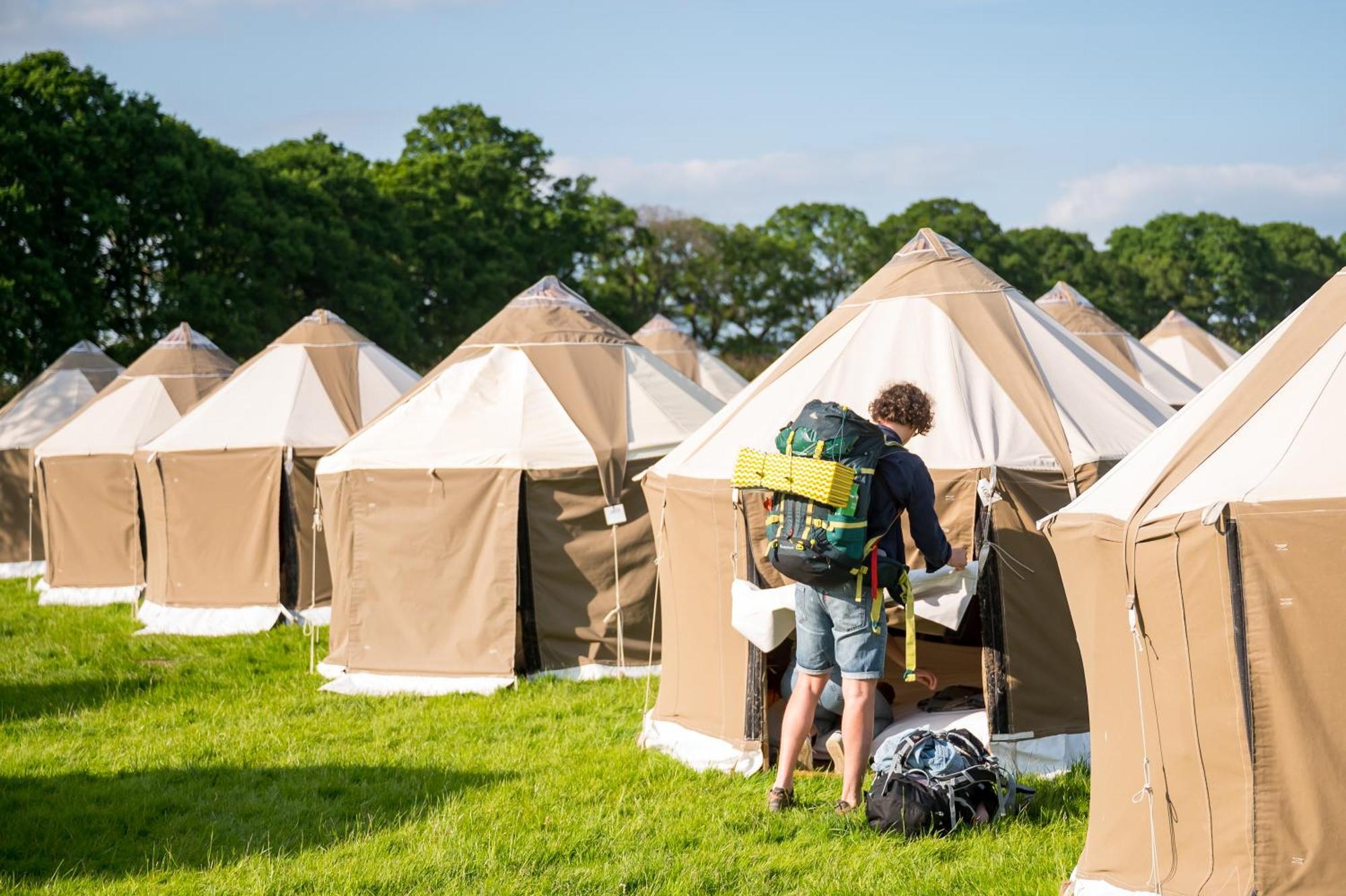 Hotel Festival Yurts Hay-On-Wye Zewnętrze zdjęcie